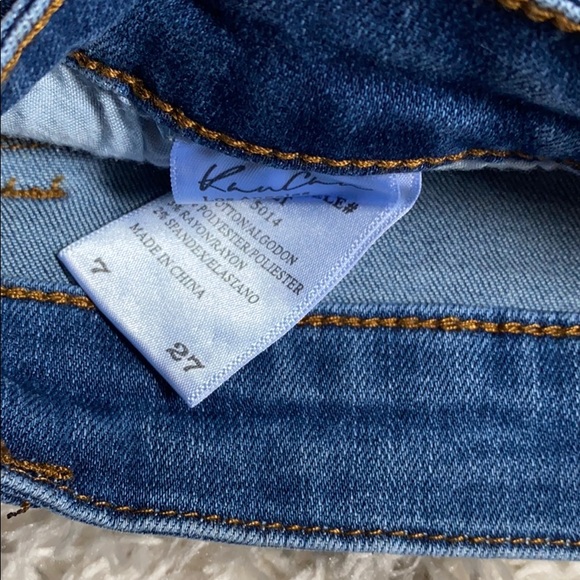 Jean skirt used once only size 7 - Picture 3 of 3